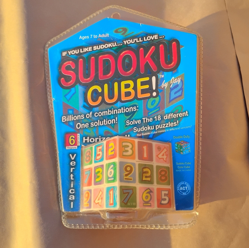 NEW Sudoku Cube Puzzle Game